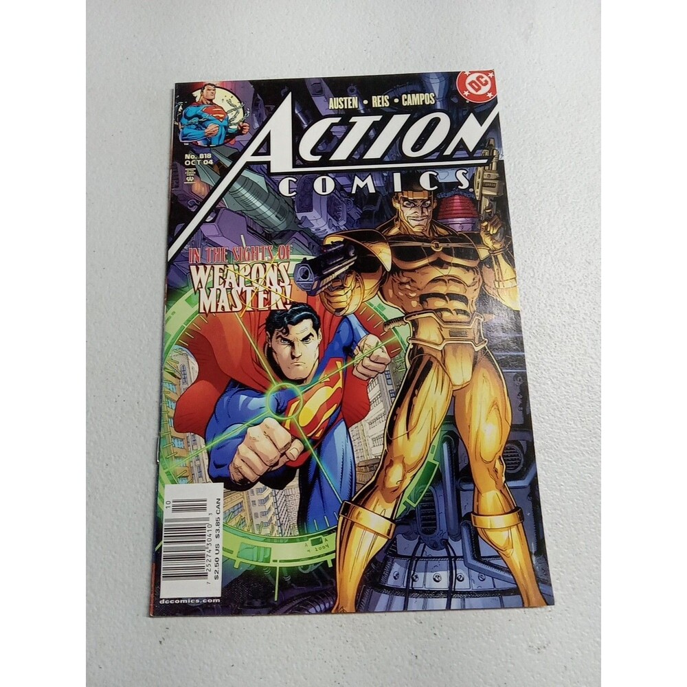 DC Comics Action Comics #818 In the Sights of Weapons Master 2004 Superman